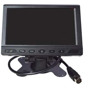 800x480 Pixelas Bus 7 Pouces LCD Moniteur de voiture lcd écran pour Voitures 16:9 Écran Carré De Bureau pour Voitures avec 4 Caméras MK070S04-A