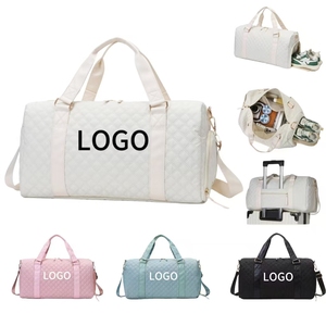Bolsa Deportiva Personalizada DICHOS para Mujer con Compartimento para Zapatos, Gran Capacidad, Informal, para Viajes y Negocios, Bolsa de Fitness - Product Image 1