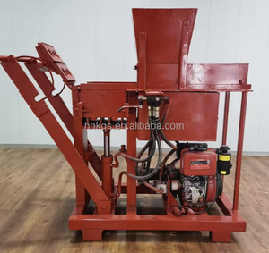 2-40 Manuelle Verzahnungs-Ziegelmaschine für Rote Tonerde, Komprimierte Ton-Logo-Steine, Erdblockmaschine - Product Image 3