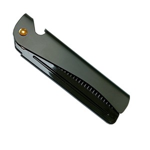 Peigne métallique personnalisé à double fonction, pour hommes, en acier inoxydable, portable, ouvre-bouteille de bière - Product Image 1