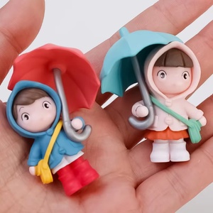 Nouvelle décoration de bureau 2025, mignonne, mini, kawaii, petite fille, poupée d'anime, décoration intérieure de voiture, accessoires de décoration - Product Image 5