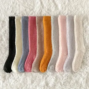 REMOULD Custom Dress Over Logo Knee High Knitted Long Socks Women Girls Thigh High Socks Custom No Minimum