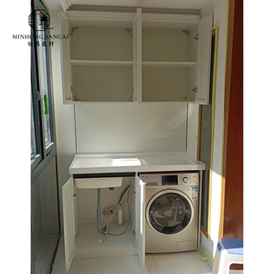<span class=keywords><strong>Mobile</strong></span> da Balcone in Alluminio Effetto Vimini con Telaio in Metallo, Resistente all'Acqua, per <span class=keywords><strong>Bagno</strong></span> e Stile Resort Tropicale - Product Image 4