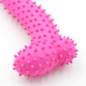 Giocattoli per Cani e Gatti a Forma di Osso in Gomma TPR <span class=keywords><strong>2026</strong></span>, Pulizia Denti Molari, Gioco da Masticare Resistente per Cani - Product Image 3