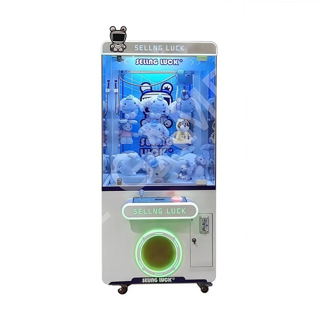 Blue Claw Machine for Kids and Adults Prizes Toy Refill Claw Crane Machine Big Real Arcade Life Size