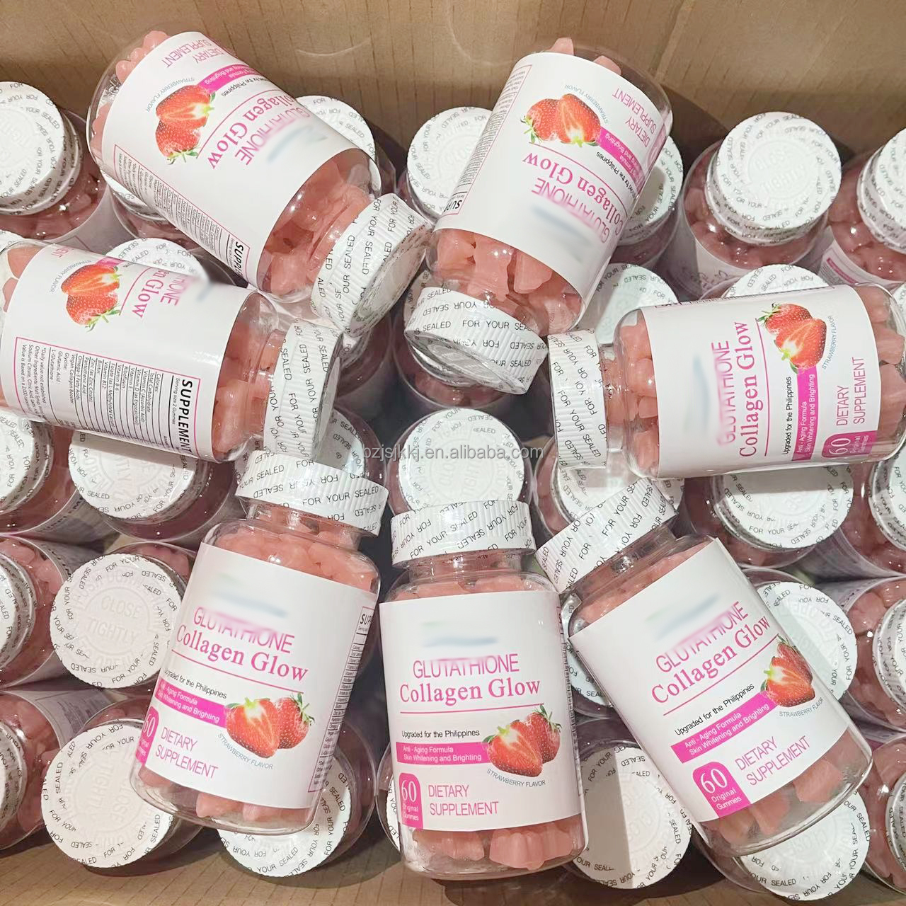 Natural Anti-Aging Best Glutathione Collagen Glow Gummies