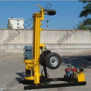 Draagbare Pneumatische Elektrische Dth Boren Rig Met Wielen - Product Image 6