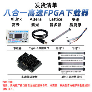 Descargador/deserializador FPGA de alta velocidad 8 en 1 — para Xilinx, Altera, Lattice, Anlogic, Unigroup M597 - Product Image 3