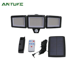 <b>Solar</b> Outdoor LED <b>Light</b> 210 Leds Split Type With Remote Control And Motion Sensor For Courtyard <b>Street</b> Lighting - Product Image 3