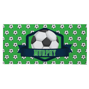 <span class=keywords><strong>Serviette</strong></span> de <span class=keywords><strong>plage</strong></span> personnalisée pour les fans de sport Fun Pool Fun Summer Fun Disponible dans Baseball Basketball Football et Soccer Designs - Product Image 6