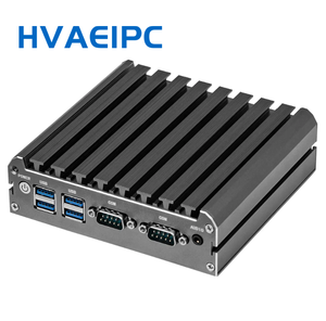 Çift LAN Düşük Güçlü Endüstriyel Mini Bilgisayar |   HVAEIPC6 Intel N2840 4-11. Nesil, Linux Kontrol Sistemi için Seri Portlu - Product Image 1