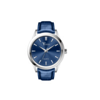 Montre pour homme Verve Ridge, mouvement à quartz Seiko, boîtier en alliage, bracelet en cuir 20 mm, résistante à l'eau, design simple, tendance