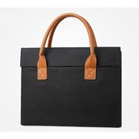 Sac à main minimaliste pour ordinateur portable, mallette fine pour ordinateur, sac de bureau professionnel, sacoche de protection pour ordinateur portable, sac de transport pour étudiants