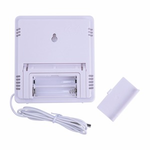 Reloj con Temperatura, Humedad y Pantalla Grande, Termómetro Digital Electrónico para el Hogar, Higrómetro - Product Image 5