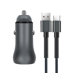 热卖产品<span class=keywords><strong>C</strong></span>型汽车充电器迷你38w金属双<span class=keywords><strong>USB</strong></span>汽车充电器电源合金汽车适配器 - Product Image 5