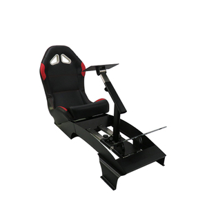 Cockpit de course complet avec systèmes de mouvement optimisés pour PC, configuration ergonomique pour des courses réalistes - Product Image 3