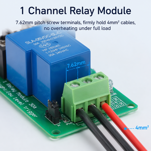 Module de relais 1 <span class=keywords><strong>canal</strong></span> 30A avec isolation optocoupleur 5V 12V 24V, prend en charge le déclenchement par niveau haut et bas – Approvisionnement direct usine - Product Image 3