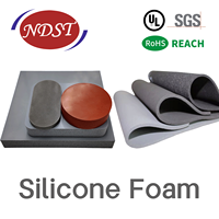 Isolateur en mousse de silicone NDST NDST-F500 6 KV, faible conductivité thermique, bonne résistance à la traction