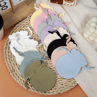Sac à bijoux en microfibre personnalisé avec logo, sac porte-bonheur personnalisé, sac à bijoux à cordon, sac de rangement pour collier, boucles d'oreilles, bagues, bracelets