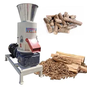 Serra de biomassa para produção, máquina de serra para produção de derramamento