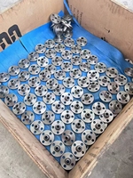 Brides forgées à face plate en acier au carbone A105 de grande taille DN1200 DN1400 pour l'installation de pipelines de gaz naturel dans la construction
