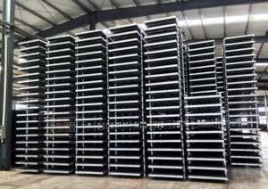 מזרן פלדה עם מפרט עם מוטות מתקפל, עיצוב stackable עבור בעלי צפיפות גבוהה - Product Image 5