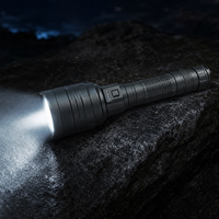 G996 Senter LED USB Isi Ulang IP65 Dapat Diperbesar Super Terang Jarak Jauh Bahan Aluminium Alloy untuk Berkemah Mendaki Darurat
