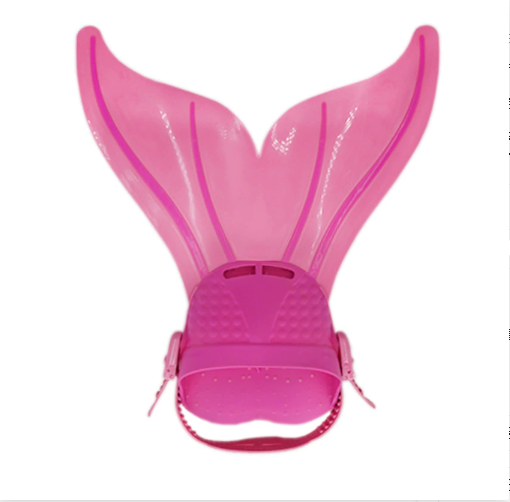 Explosions Mermaid Flippers Swimming Snorkeling Flippers Frog Shoes Open Feet with Silicone Professional Children Flippers.