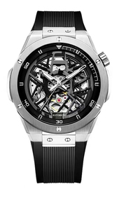 Montre mécanique féminine ultra-transparente, montre mécanique creuse entièrement automatique, montre mécanique pour homme, lumineuse, étanche - Product Image 4