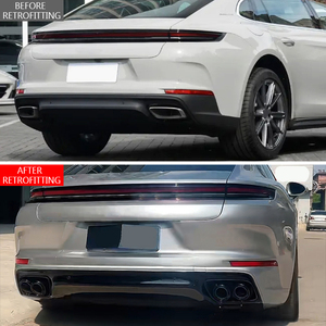 Nouveau kit d'échappement sport à tuyau droit pour Porsche Panamera 976 4S, modèle 2024-2025, pour modification et amélioration de la performance. - Product Image 2