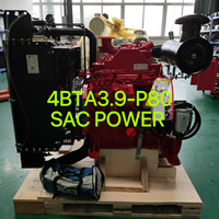 Motor Diésel DCEC Dongfeng Cummins 4BTA3.9-P80 55KW 1500RPM 3.9L Usado para Bombas Contra Incendios, Bombas de Agua, Motor de Enfriador de Agua