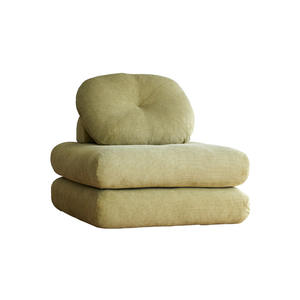 ชุดโซฟาเข้ามุมสำหรับห้องนั่งเล่นที่ทันสมัยผ้ากำมะหยี่เก้าอี้เอนแปลงเป็นโซฟาแบบแยกส่วน - Product Image 1