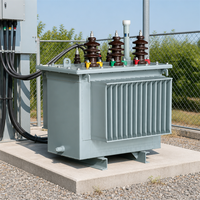 Transformateur de puissance triphasé S13-M-80/10-0.4KV, transformateur moyenne et haute tension, bobinage en cuivre, immergé dans l'huile