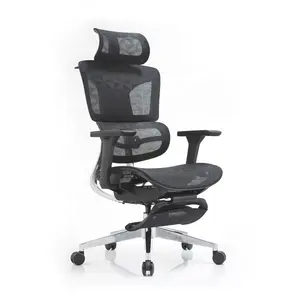 Factory Price Universal Wheels Chair Internet Cafe With Foot Pedal Chairs Mesh Breathable Backrest Office Ergonomics Lift Chair