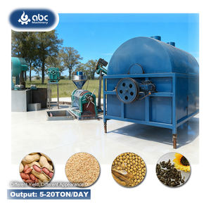 Impianto di Lavorazione per Olio di Semi di Moringa, Cartamo, Neem e Ricino con Materiali di Germe di Mais - Product Image 1