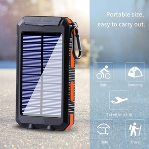 Batterie externe solaire 80000 mAh, chargeur portable, batterie externe, chargeur de batterie externe, lumière puissante, lumière <span class=keywords><strong>LDE</strong></span> pour tous les smartphones - Product Image 4