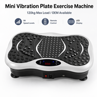 Plateforme vibrante compacte à usage professionnel, charge maximale 120 kg, avec télécommande, OEM