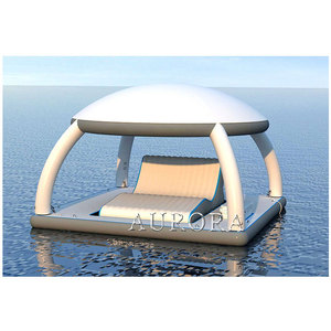 <span class=keywords><strong>Juego</strong></span> de agua al aire libre <span class=keywords><strong>juego</strong></span> de diversión piscina inflable flotador isla agua barco muelle plataforma - Product Image 1