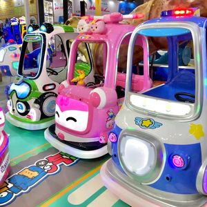 Un arrêt Service enfants blanc bleu auto tamponneuse pour enfants 24 V toutes les années enfants parc d'attractions électrique manèges à <span class=keywords><strong>louer</strong></span> - Product Image 2