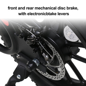 TXED Popular Juego <span class=keywords><strong>de</strong></span> Ruedas Integradas <span class=keywords><strong>con</strong></span> Neumáticos Gruesos <span class=keywords><strong>de</strong></span> 16 Pulgadas, Motocicleta Eléctrica para Niños, Bicicleta Eléctrica <span class=keywords><strong>de</strong></span> 250W - Product Image 5