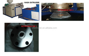 Pp Pe Zacht Plastic Netto Extrusie Productielijn Maken <span class=keywords><strong>Machine</strong></span> Voor Bad Schuimend Gebruik - Product Image 2