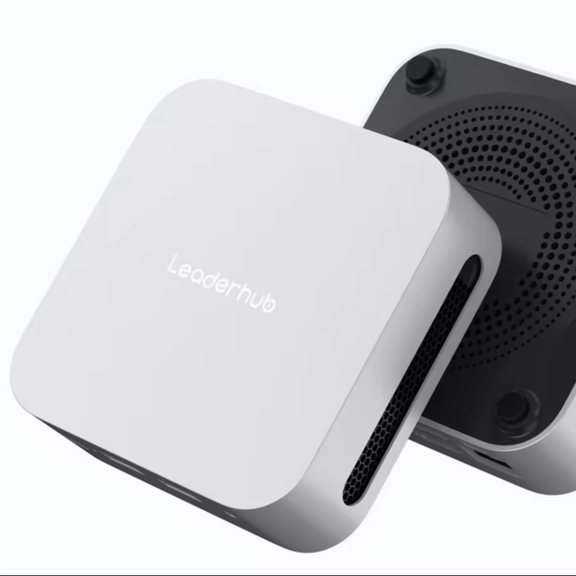 High-performance Pocket Quad Core Office 12V Mini Computer AI PC with Alder Lake-N N100 CPU for Business