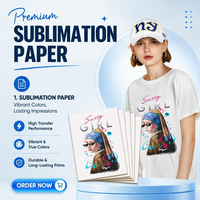 Feuilles de papier de sublimation à transfert thermique pour imprimante jet d'encre, papier à transfert thermique pour décorations de Noël personnalisées