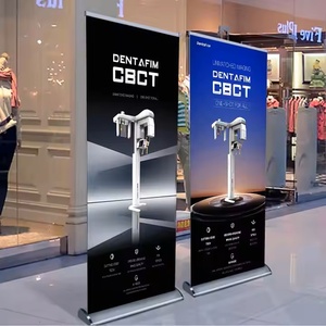 Toptan Baimeng Alüminyum Rulo Banner Standı Taşınabilir 80x200cm Geri Çekilebilir Reklam Standı Promosyon Ayarlanabilir Hafif - Product Image 3