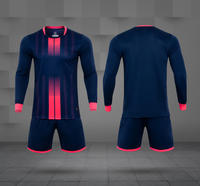 Ensemble d'uniformes de football originaux en gros, kit de football personnalisé, maillot à transfert thermique, service OEM, été