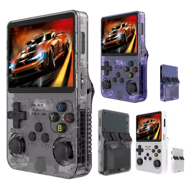 Portable Classic Retro Handheld R36S 3.5 Inch IPS Screen Video WiFi Linux System Gaming Console RK3326 CPU