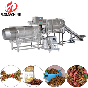 Máquina extrusora de doble tornillo de pellets de alimentación de peces flotantes de tipo seco con Motor y engranaje de acero inoxidable de grado alimenticio certificado ISO/CE - Product Image 6