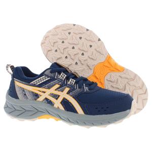 Chaussures <span class=keywords><strong>Asics</strong></span> Pre Venture 9 GS pour garçons, couleur rose nacré ciel nocturne, style marche - Product Image 4