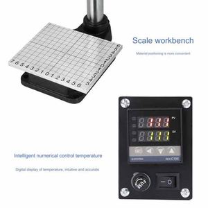 Máquina de estampado en caliente de logotipos en relieve para cuero, prensa térmica para carcasas de teléfono, impresión en madera y roca, máquina industrial de estampado en caliente con ranura en T - Product Image 4