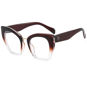 High <strong>Fashion</strong> Designer Women Stylish Oversized Cat Eye Blue Light Radiation Blocking <strong>Glasses</strong> for Computer Reading - Product Image 6